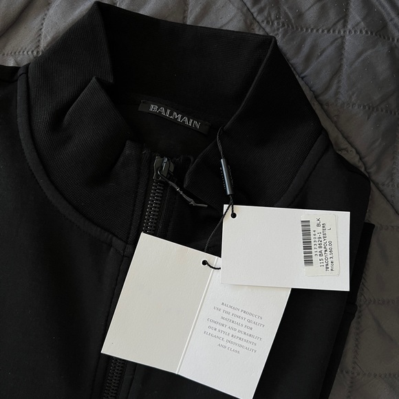BRAND NEW BALMAIN ZIP UP SWEATSHIRT - Picture 1 of 2